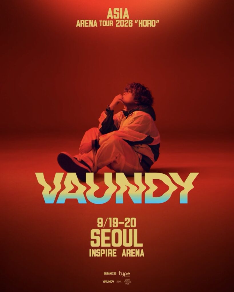 Vaundy ASIA ARENA TOUR 2026 HORO IN SEOUL 공연 안내 이미지